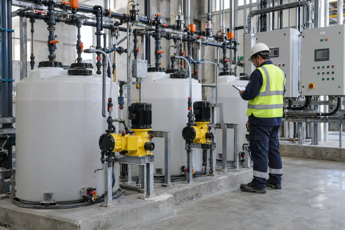High-pressure RO and DTRO membrane skid for high-TDS wastewater