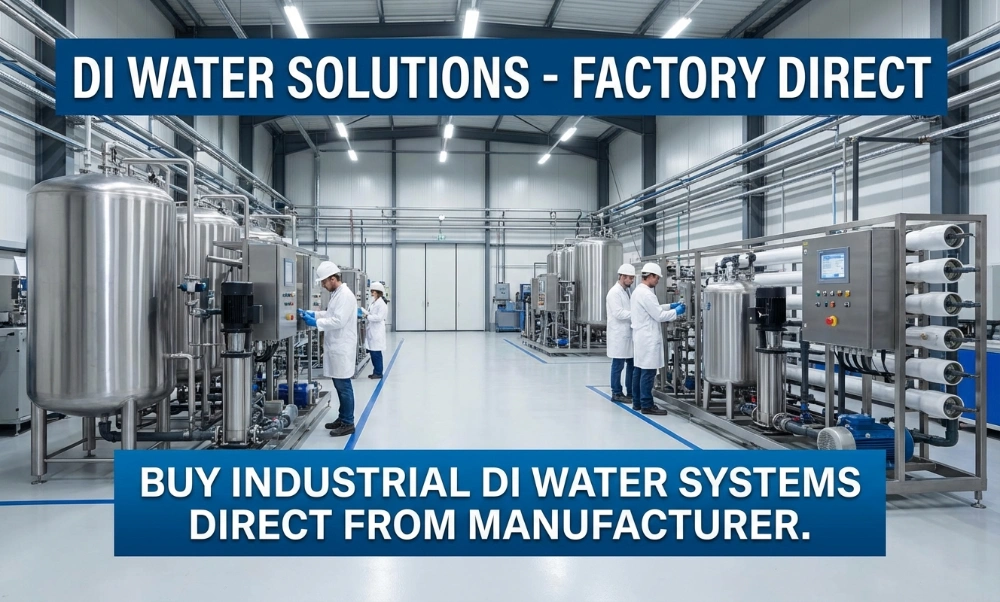 Buy Industrial DI Water System Direct From Factory