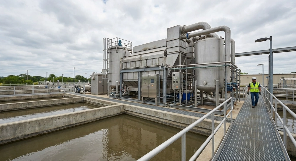 Zero Liquid Discharge Evaporator for Wastewater Treatment