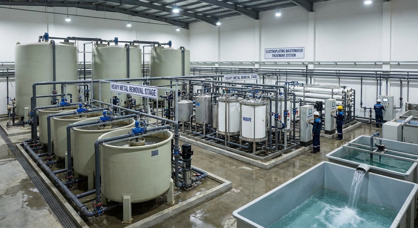 Electroplating Wastewater Treatment Case Study | Memva Industrial Solutions