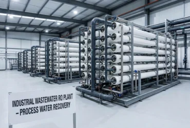 RO Desalination Plant for Industrial Wastewater Use