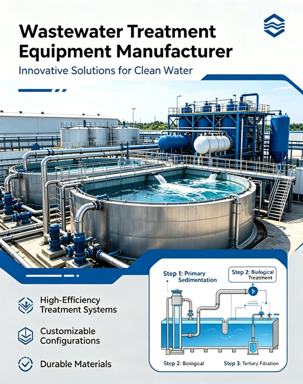 Wastewater treatment equipment manufacturer